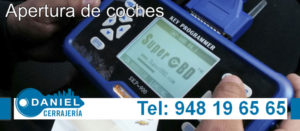 Apertura de coches en Pamplona