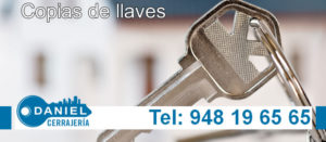 Copia de llave por cerrajeria en Pamplona