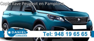 Copias de llaves Peugeot en Pamplona