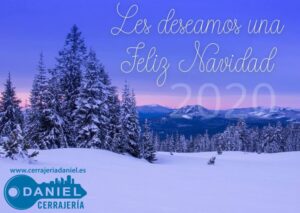 Feliz Navidad desde Cerrajería Daniel en Pamplona