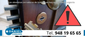 cuidado con las cerraduras de Gorjas