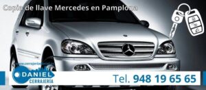 Copia de llave Mercedes en Pamplona